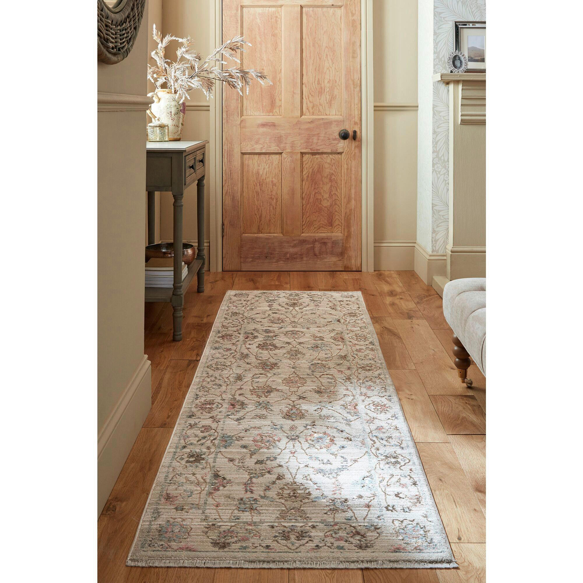 WEBTEPPICH 66/300 cm ELODIE TRADITIONAL Naturfarben  - Naturfarben, KONVENTIONELL, Kunststoff/Textil (66/300cm) - Xora