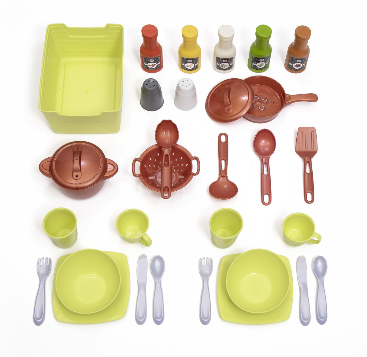 KINDERKÜCHE MODERNES LANDHAUS Modern Farmhouse  - Blau/Weiss, Basics, Kunststoff (76,2/121,9/27,9cm)