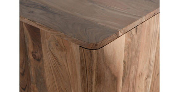 KOMMODE in 100/120/40 cm - Schwarz/Akaziefarben, Natur, Holz/Holzwerkstoff (100/120/40cm) - Carryhome