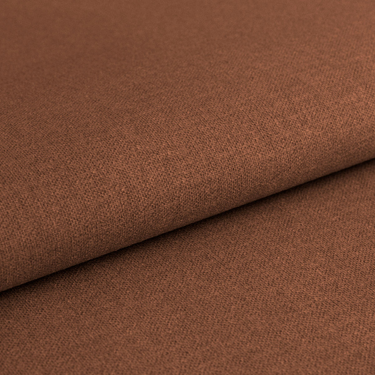 HOCKER Chenille Cognac  - Chromfarben/Cognac, KONVENTIONELL, Textil/Metall (108/46/108cm) - Livetastic