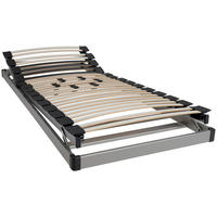 LATTENROST 120/200 cm  - Weiss/Alufarben, Basics, Holz/Holzwerkstoff (120/200cm) - Silence by Bico