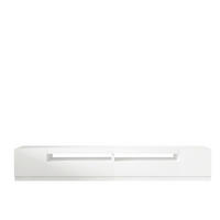 TV-BÄNK  36,8/40,2/240 cm 2 låda(or) stående, belysning  - vit, Design, trämaterial (36,8/40,2/240cm) - Livetastic