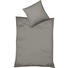 BETTWÄSCHE Makosatin Silberfarben 135/200 cm - Silberfarben, Basics, Textil (135/200cm) - FLEURESSE