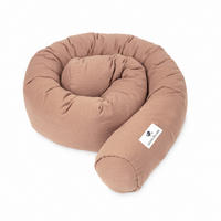NESTCHENSCHLANGE Musselin    - Koralle, Basics, Textil (180cm) - Zöllner