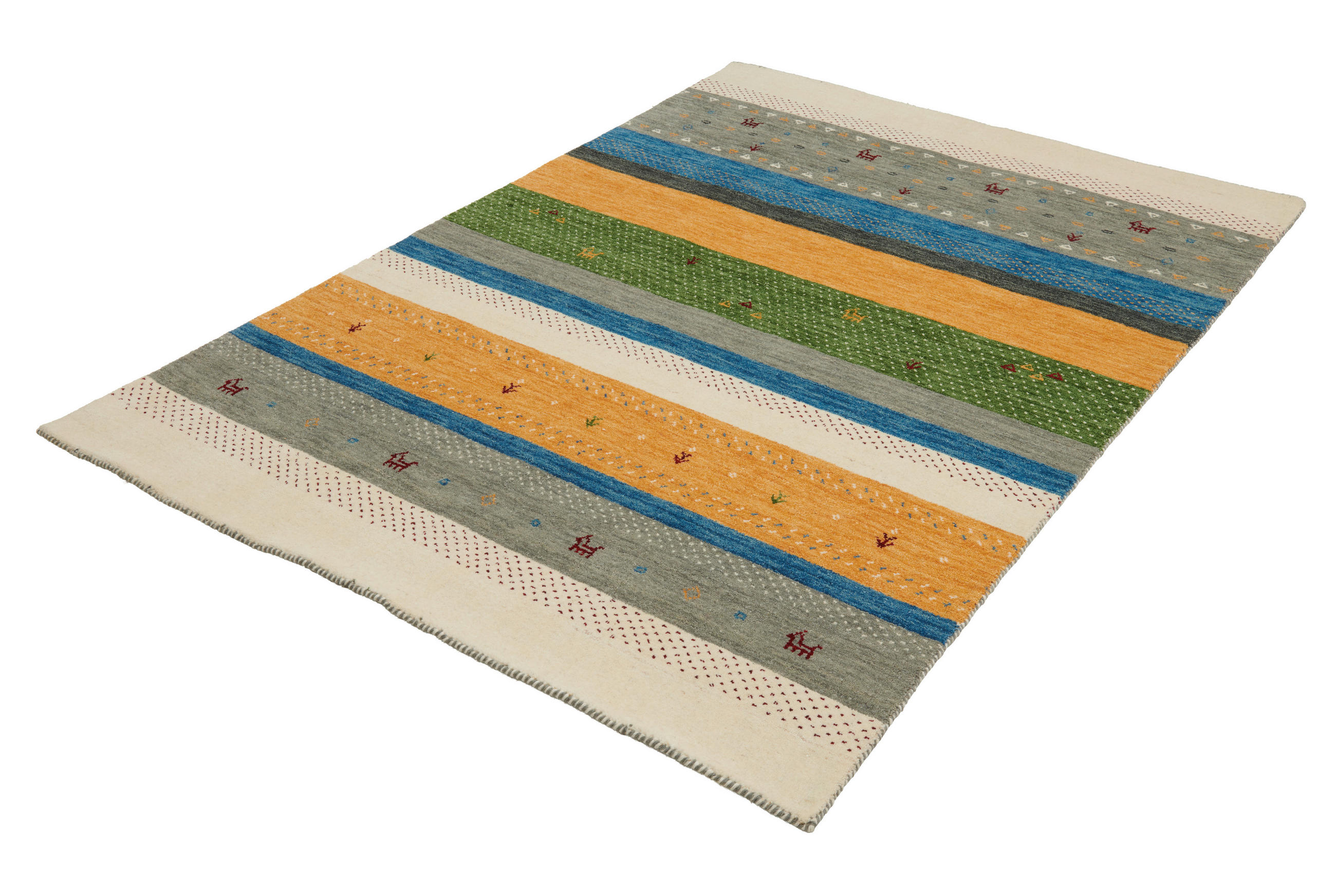 ORIENTTEPPICH 120/180 cm Laleh Blau, Grau, Multicolor  - Blau/Multicolor, KONVENTIONELL, Textil (120/180cm) - Cazaris