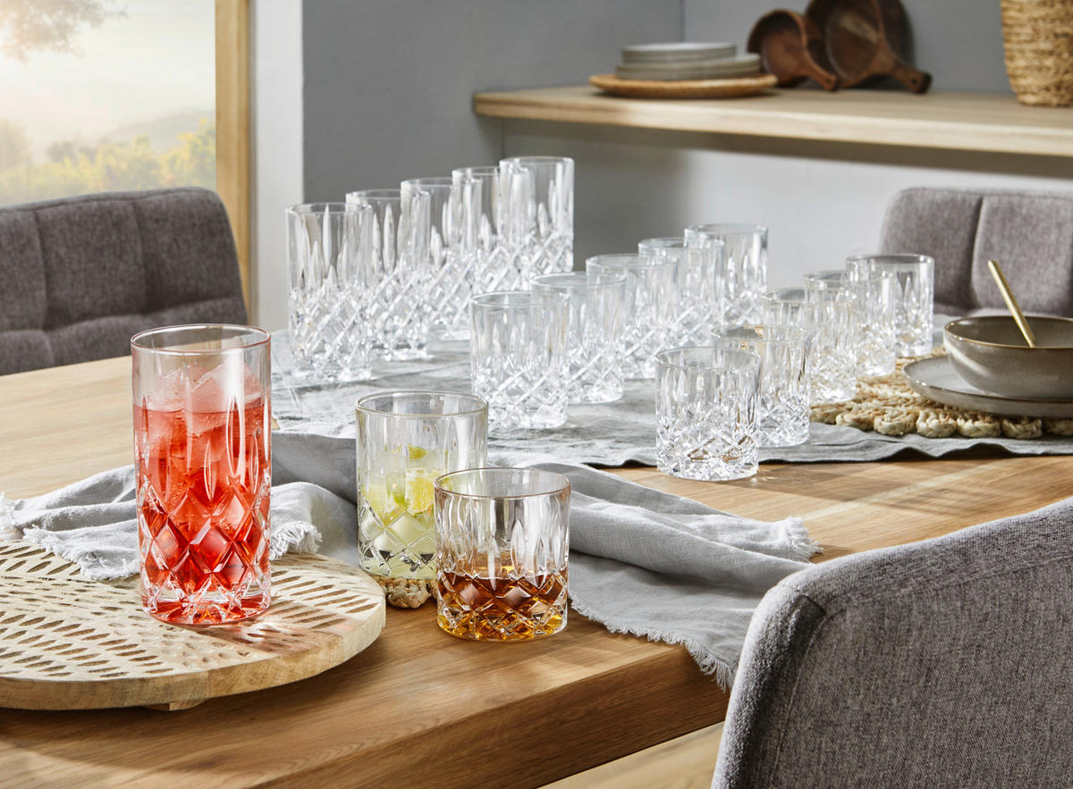 GLÄSERSET Noblesse  18-teilig  - Klar, Trend, Glas - Nachtmann