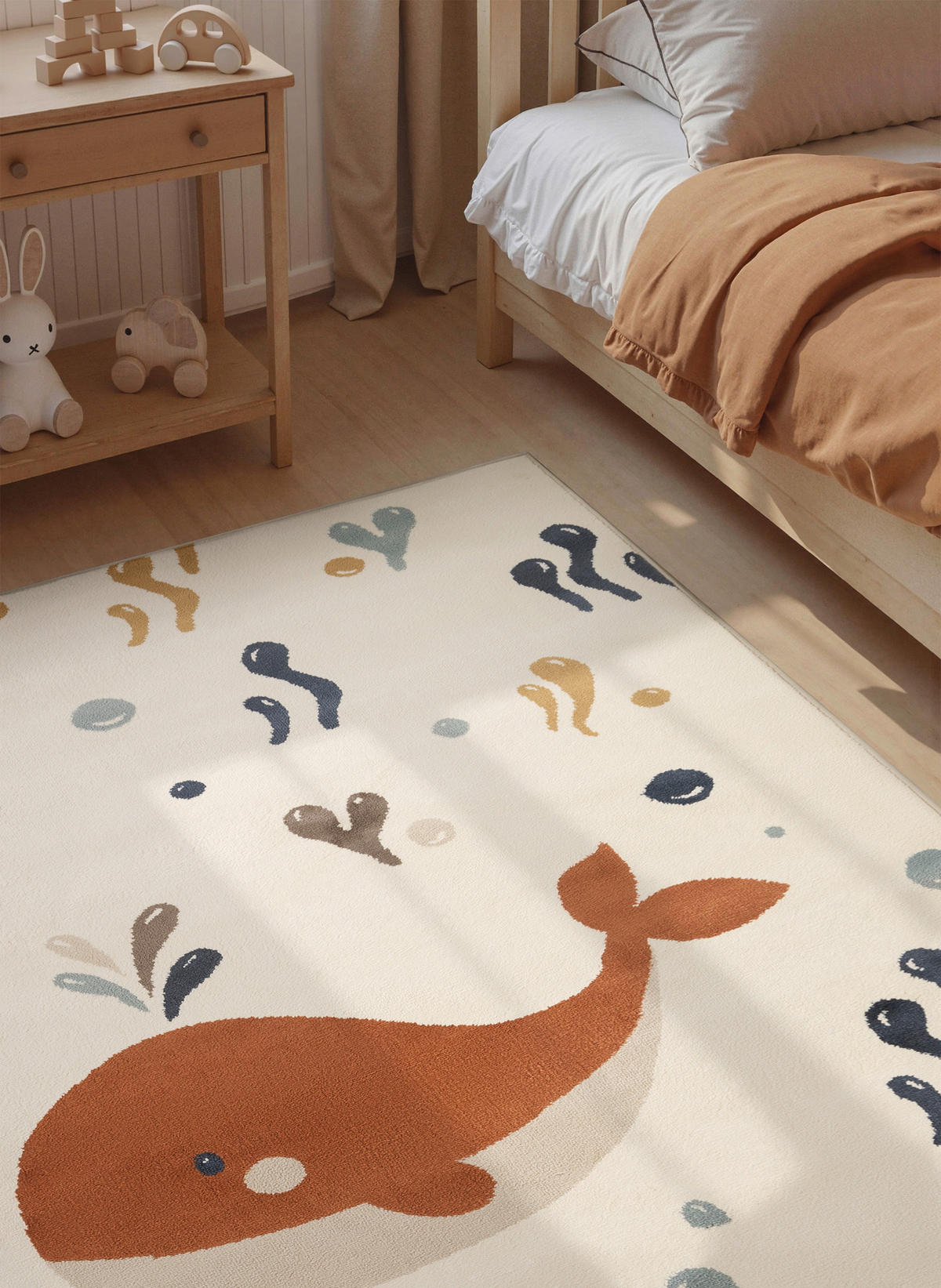 KINDERTEPPICH 120/170 cm Adventures Wal  - Multicolor/Creme, Design, Kunststoff/Textil (120/170cm) - Hanse Home