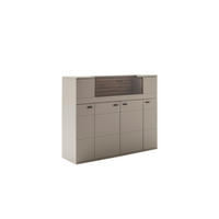 HIGHBOARD , 150/121/44 cm,  - Anthrazit, Design, Holzwerkstoff/Metall (150/121/44cm) - Livetastic