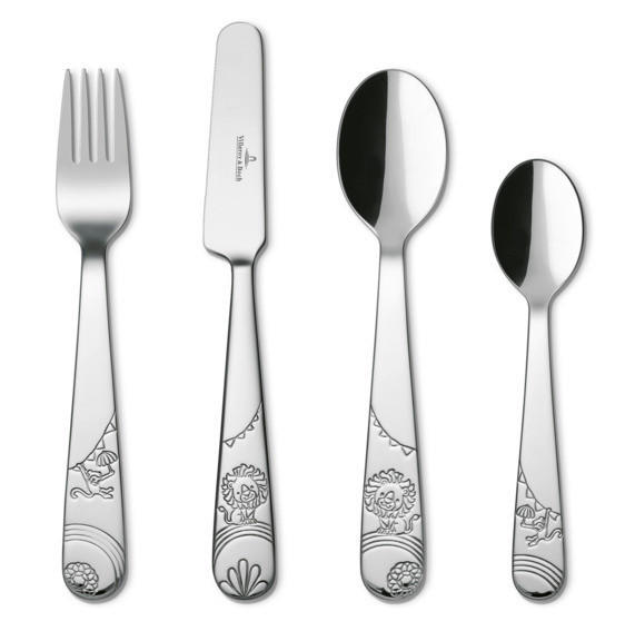 KINDERBESTECK - Edelstahlfarben, Design, Metall (21,50/15,0/2,50cm) - Villeroy & Boch