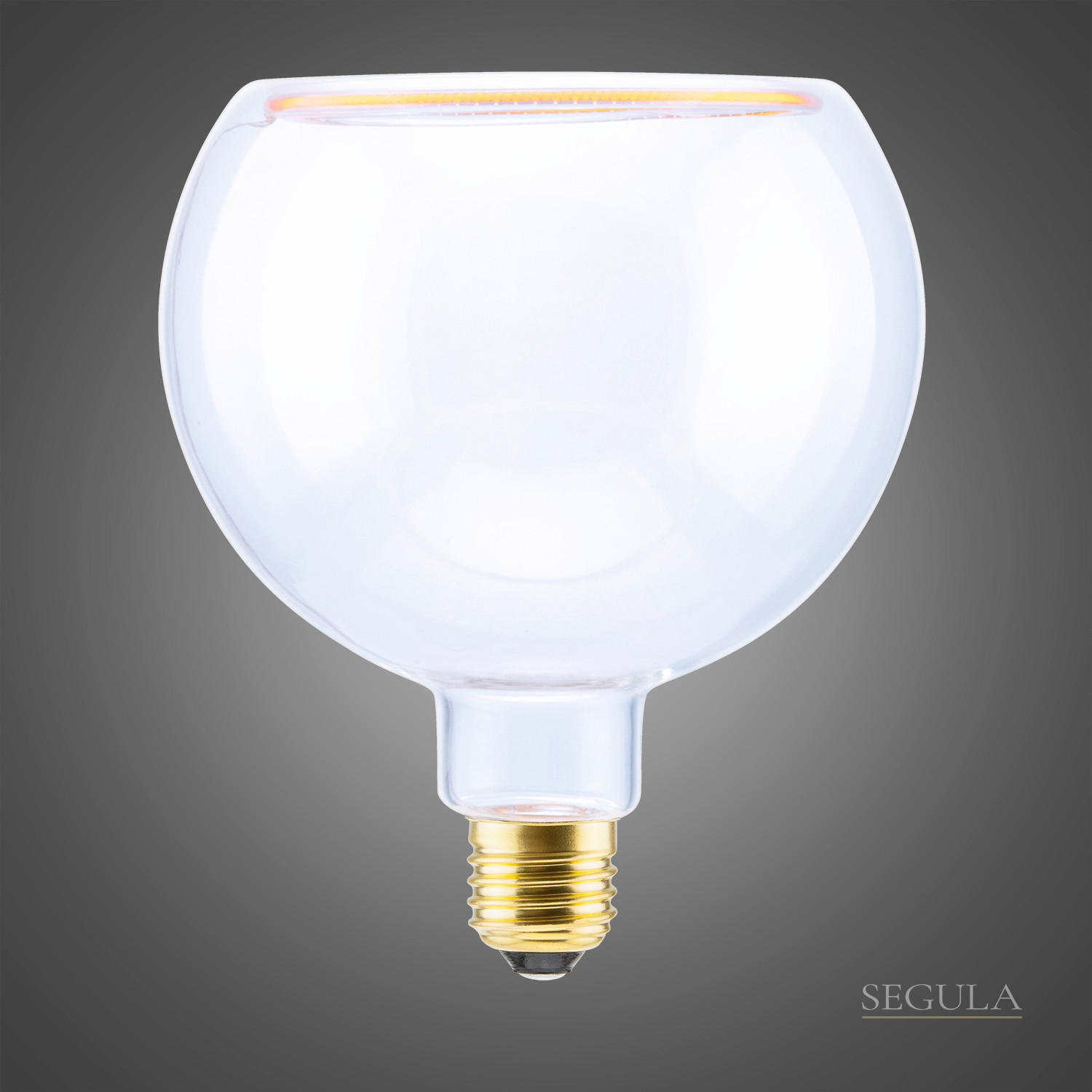 LED-FILAMENT-LEUCHTMITTEL E27 5 W 300 lm  - Transparent, Basics, Glas (12,5/17.5cm)