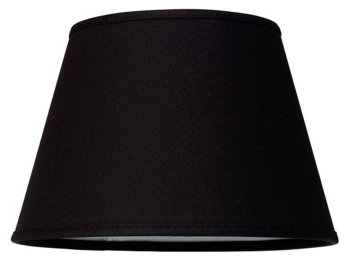 LAMPSKÄRM 16/25/17 cm   - svart, Lifestyle, metall/textil (16/25/17cm)