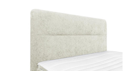 BOXSPRINGBETT 140/200 cm  in Greige  - Greige/Schwarz, Design, Textil/Metall (140/200cm) - Esposa