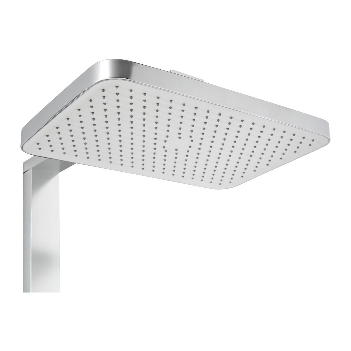 Überkopfbrauseset La Palma  - Chromfarben, MODERN, Kunststoff (43/105/5cm) - Premium Living
