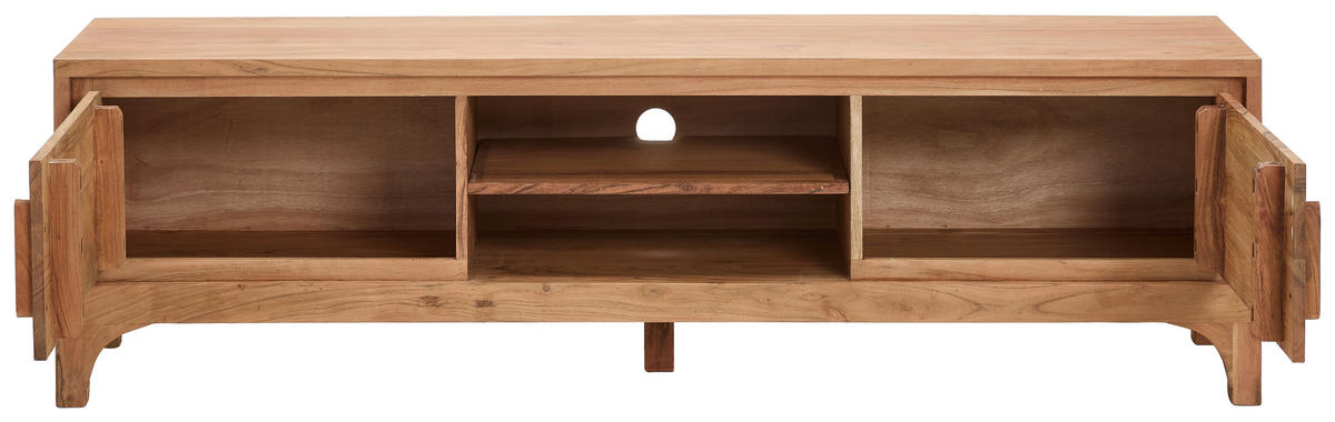 LOWBOARD  in 175/50/40 cm  - Akaziefarben, KONVENTIONELL, Holz (175/50/40cm) - Livetastic