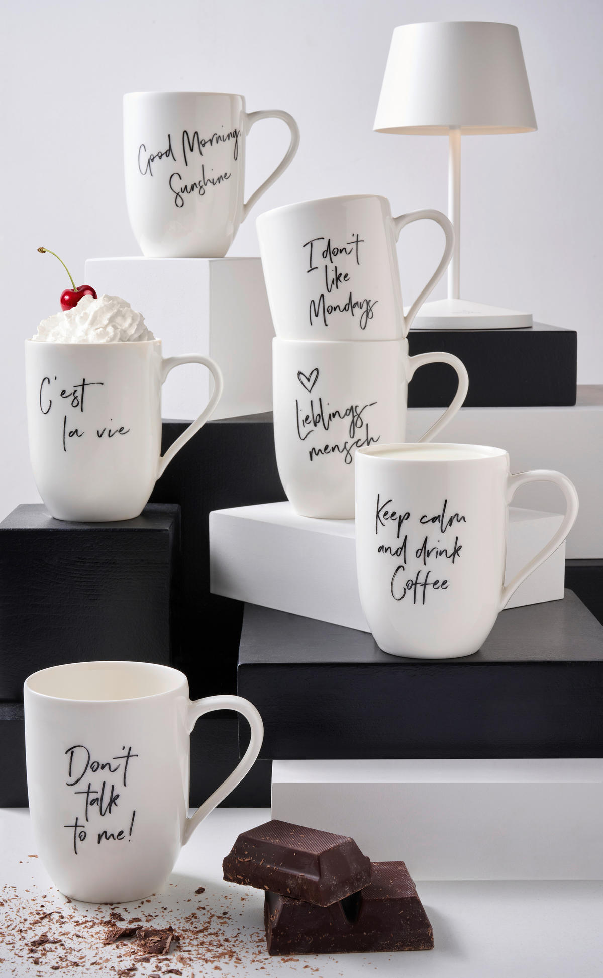 KAFFEEBECHER Statement 280 ml  - Weiss, Design, Keramik (280ml) - Villeroy & Boch
