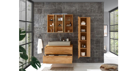 WASCHBECKEN 62/13/42 cm  - Hellgrau, Basics, Stein (62/13/42cm) - Linea Natura