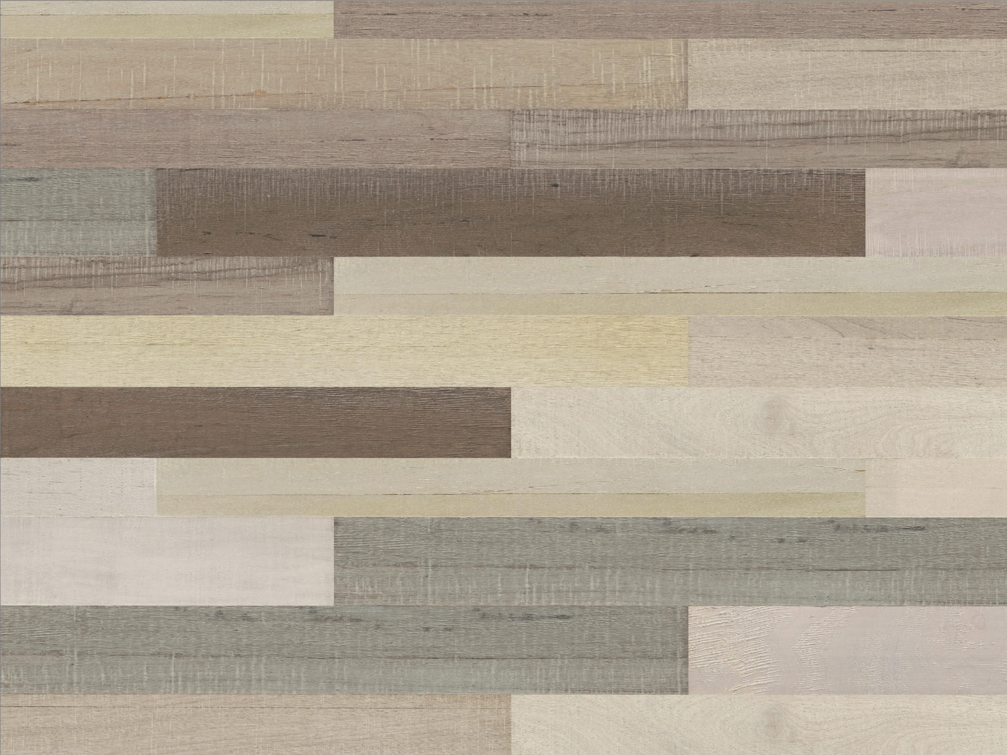 XXXLutz Wandverkleidung Barnwall Fsc Dunkelbraun, Graubraun 12x1x120 cm