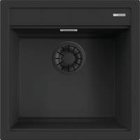 SPÜLE Luna 500  - Schwarz, Basics, Stein (51/20/51cm) - HKT