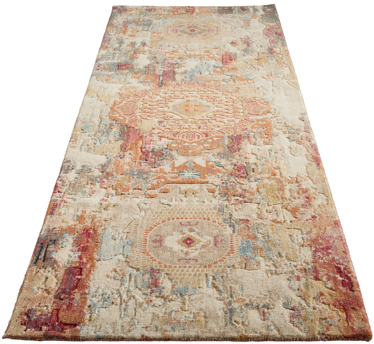 LÄUFER 85/250 cm  - Multicolor, Basics, Kunststoff/Textil (85/250cm) - Cazaris