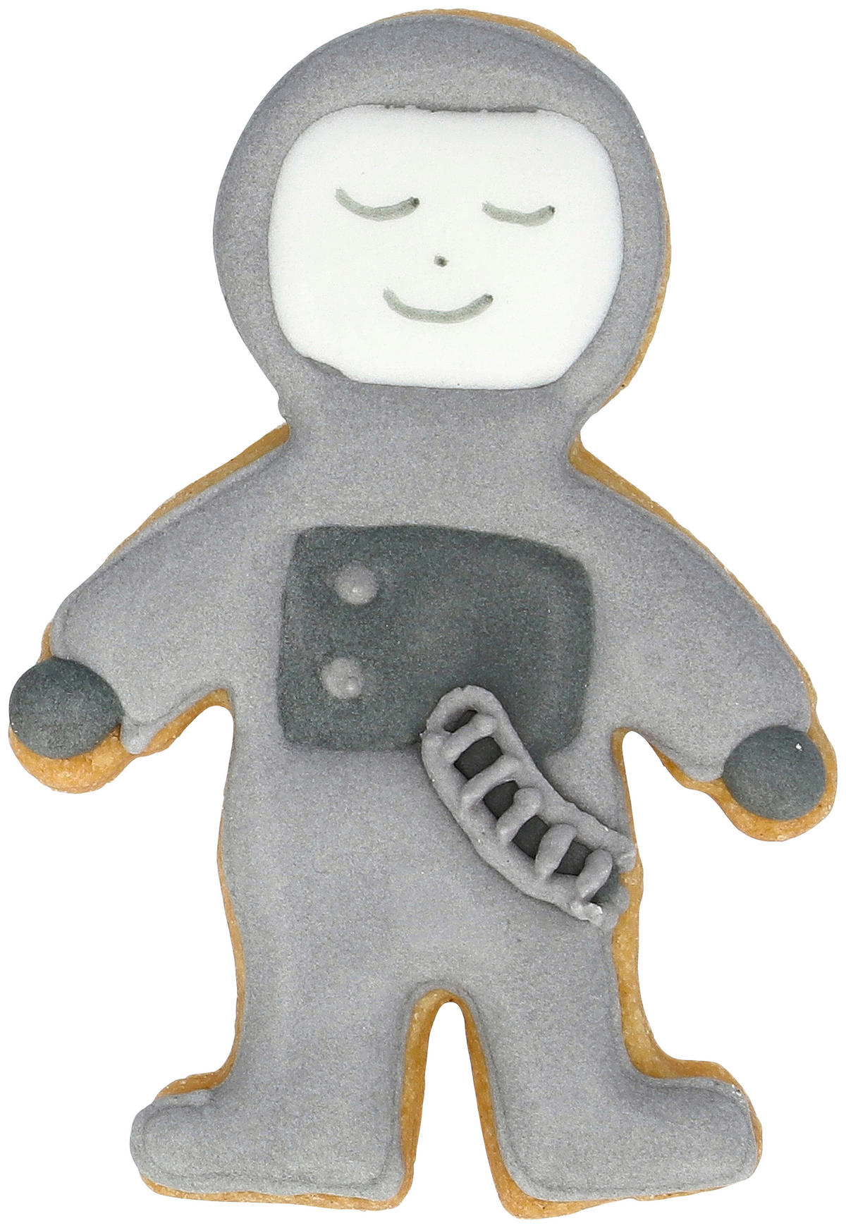 KEKSAUSSTECHFORM - Silberfarben, Basics, Metall (5,5/8,0/2,5cm) - Birkmann