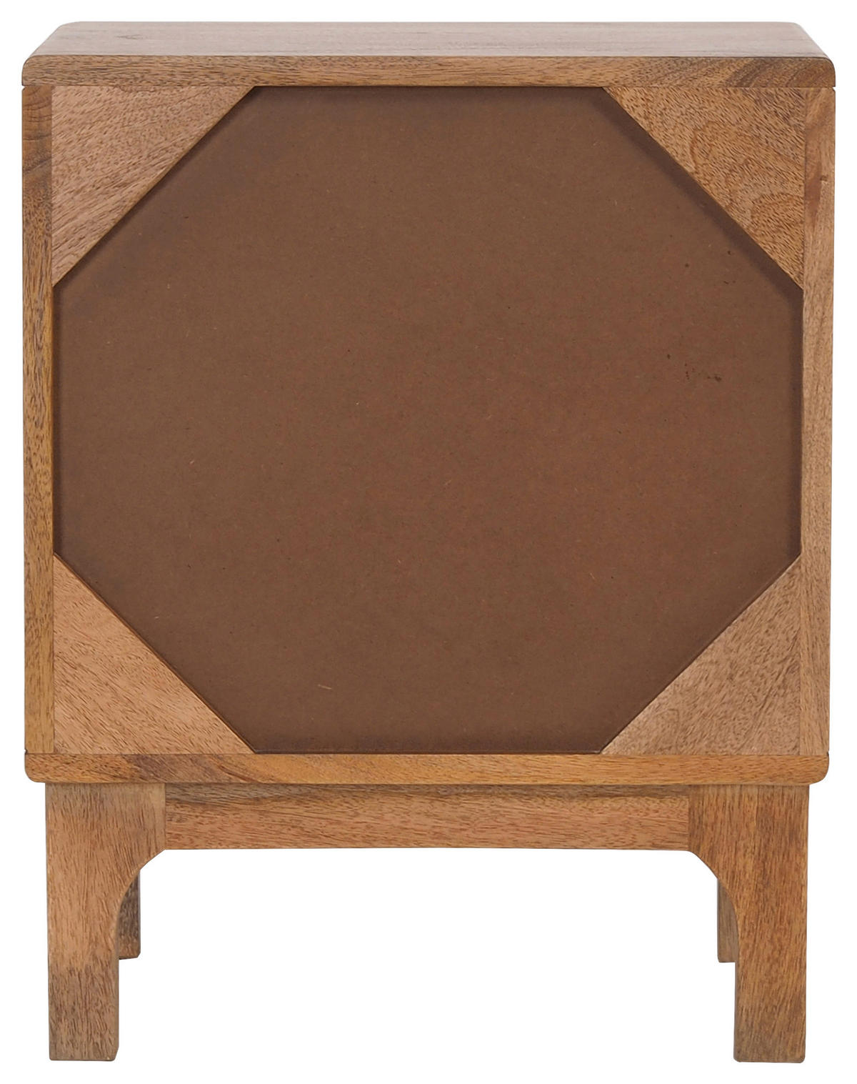 ÉJJELISZEKRÉNY keményfa mangófa natúr színű  - natúr színű, Modern, fa (40/50/35cm) - MID.YOU