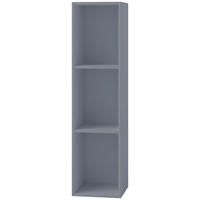 SCHALLPLATTENREGAL - Grau, Basics, Holzwerkstoff (34/107/30cm) - MID.YOU