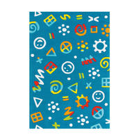 KINDERTEPPICH 110/160 cm Abstraktes  - Blau, Design, Textil (110/160cm) - Novel