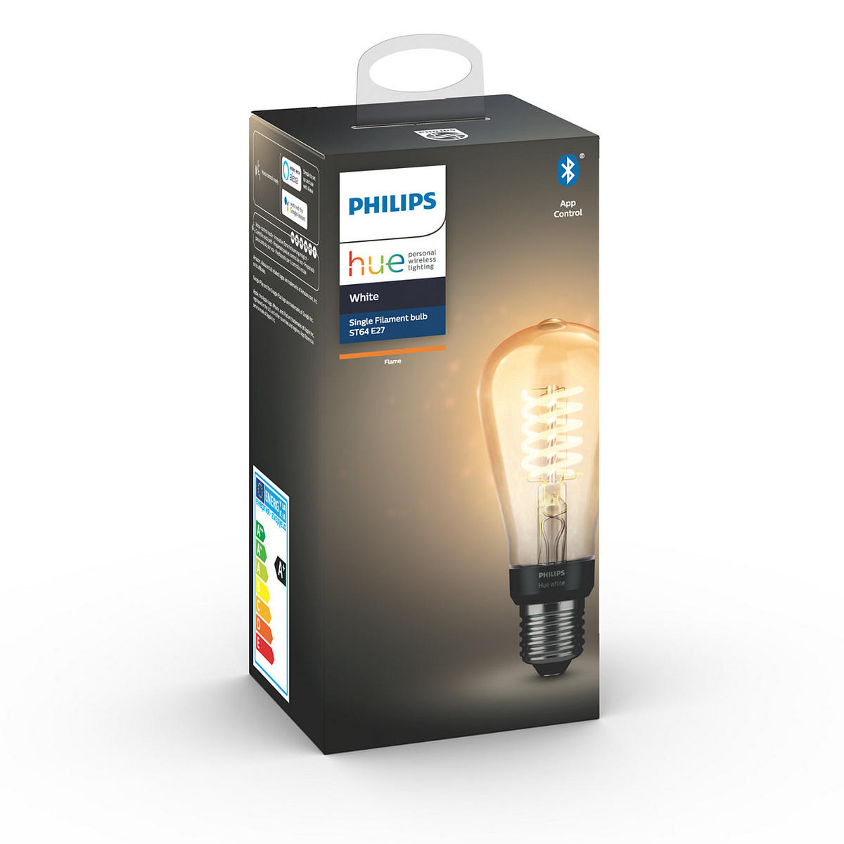 LED-LEUCHTMITTEL   E27 7 W 550 lm  - Transparent, Basics, Glas (8,8/20cm) - Philips HUE