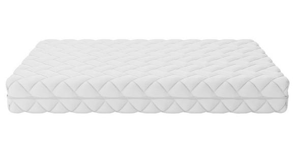 TASCHENFEDERKERNMATRATZE 100/200 cm Höhe ca. 24 cm  - Weiß, Basics, Textil (100/200cm) - Xora