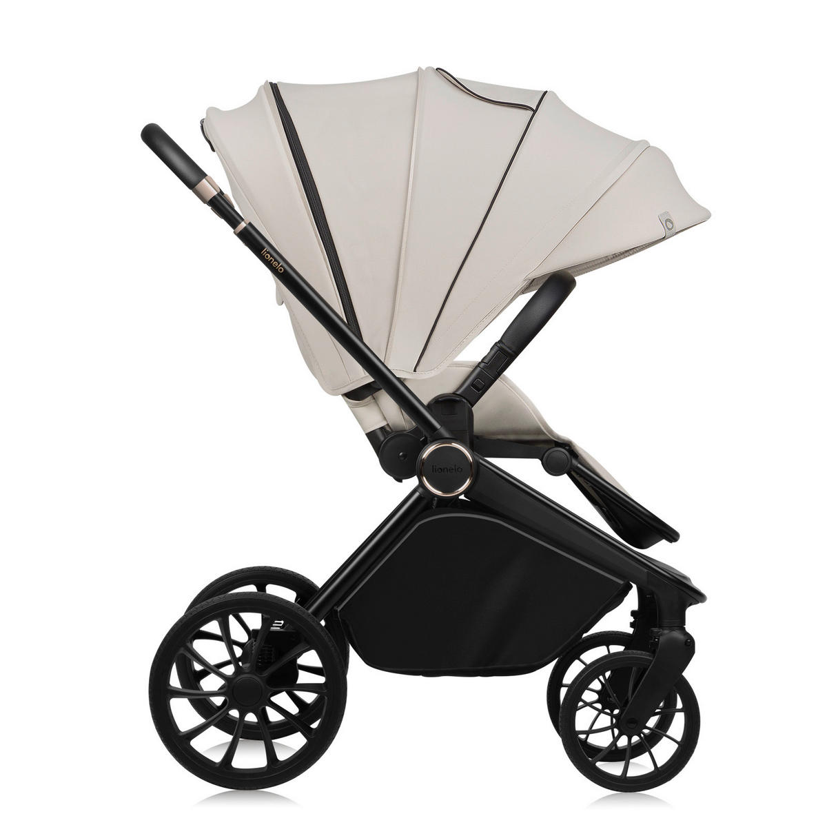 KINDERWAGENSET  Mika Plus 2in1  Beige Sand  - Beige, Basics (93/62/110cm) - Lionelo