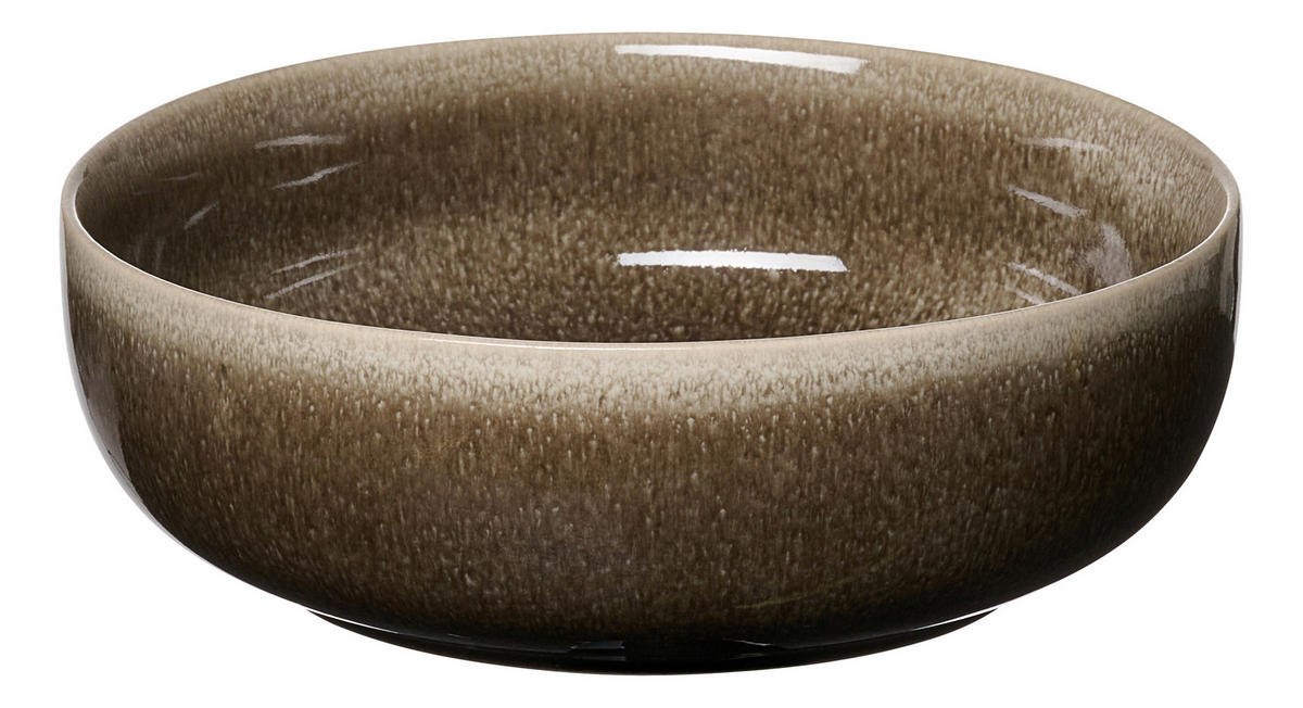 SCHALE Eda Umbra   - Braun, KONVENTIONELL, Keramik (27,5/5cm) - Ritzenhoff Breker