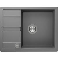SPÜLE MAND100AGCR  - Hellgrau, Basics, Stein (65/30,4/50cm) - Schock