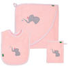 FROTTIERSET ELEFANT Rosa  - Rosa, Basics, Textil