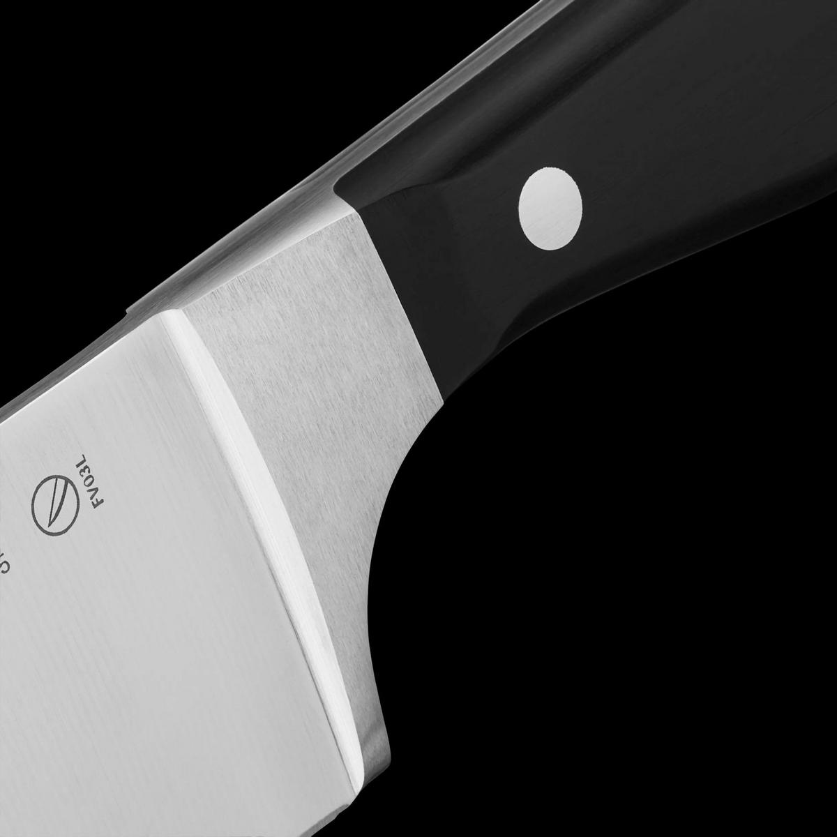 MESSERSET Spitzenklasse Plus 3-teilig  - Silberfarben/Schwarz, Design, Kunststoff/Metall (34/18/3cm) - WMF