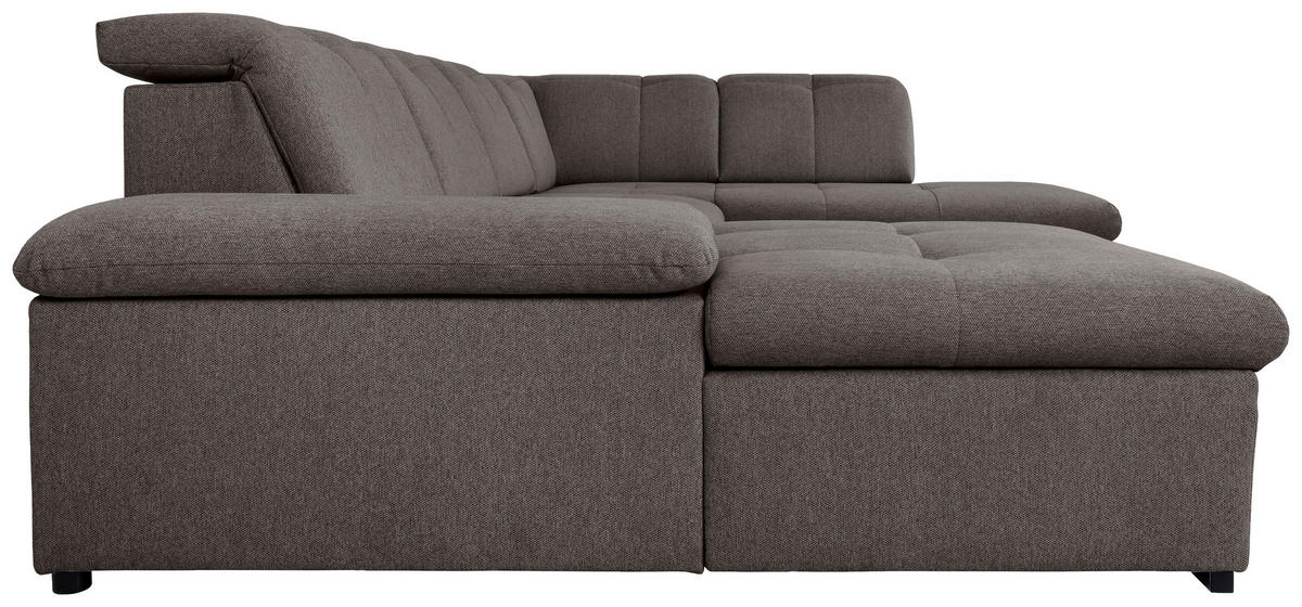 WOHNLANDSCHAFT Grau  - Grau, Design, Textil/Metall (173/328/215cm) - MID.YOU