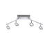 LED-DECKENLEUCHTE - Alufarben, KONVENTIONELL, Glas/Metall (94cm) LED-DECKENLEUCHTE - Alufarben, KONVENTIONELL, Glas/Metall (94cm)