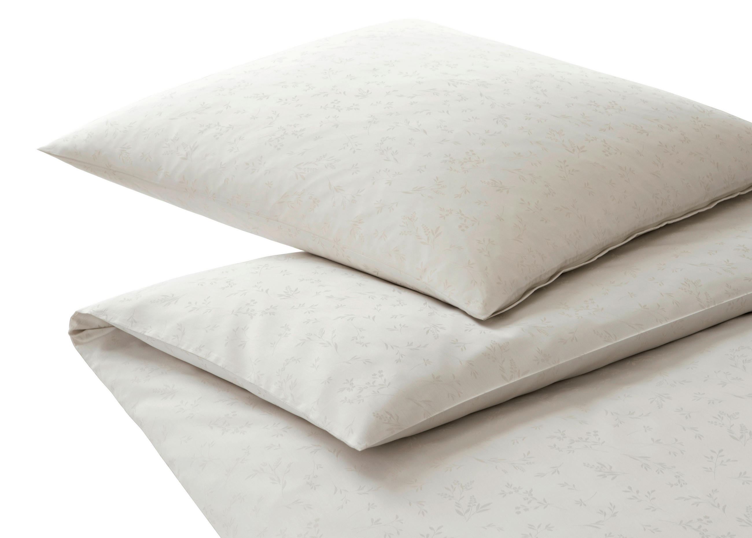 POSTELJNINA 200/200 cm žakar naravne barve  - naravne barve, Konvencionalno, tekstil (200/200cm) - Elegante