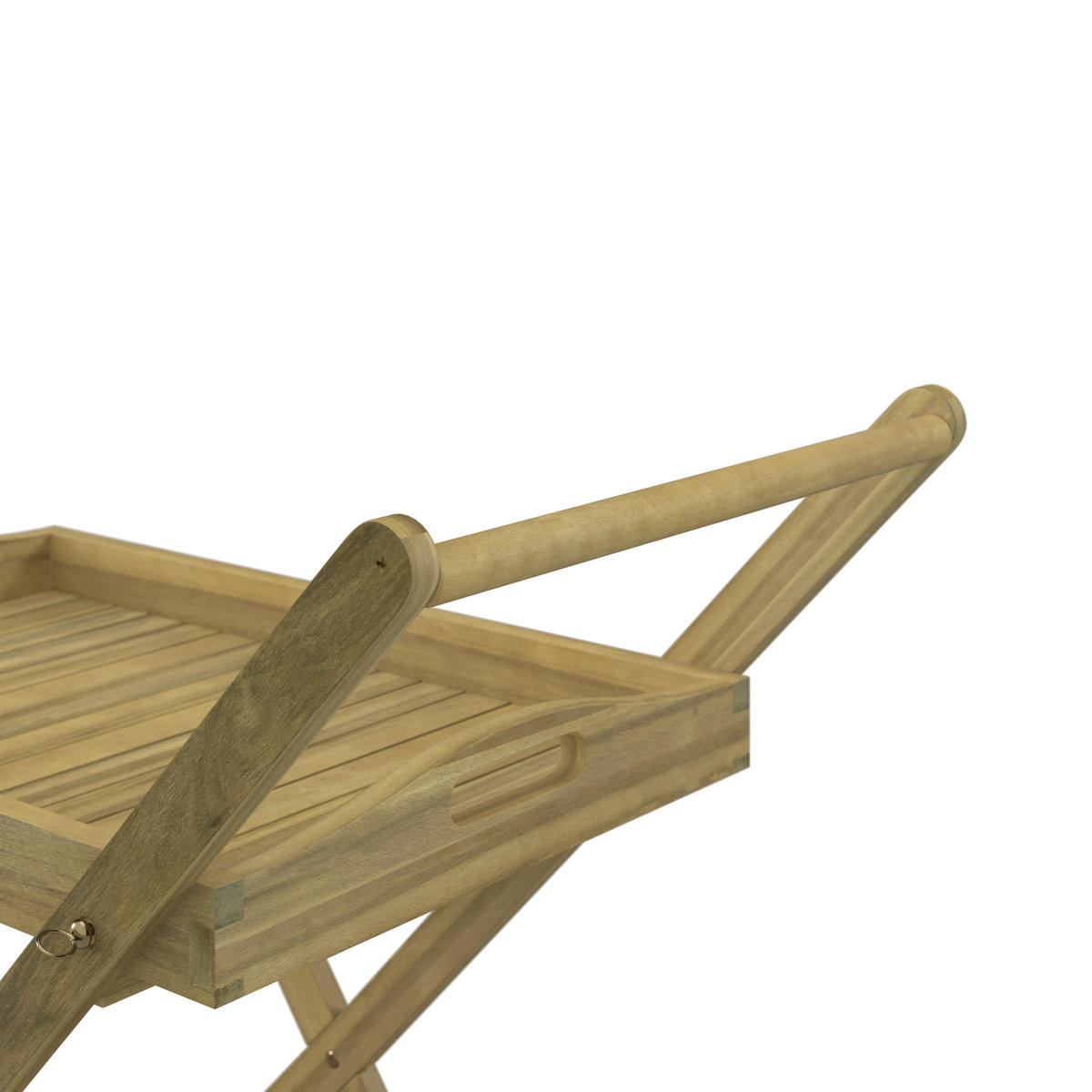 ZÁHRADNÝ SERVÍROVACÍ VOZÍK, drevo, 85/90/53 cm - farba akácie, Modern, drevo (85/90/53cm) - Ambia Garden