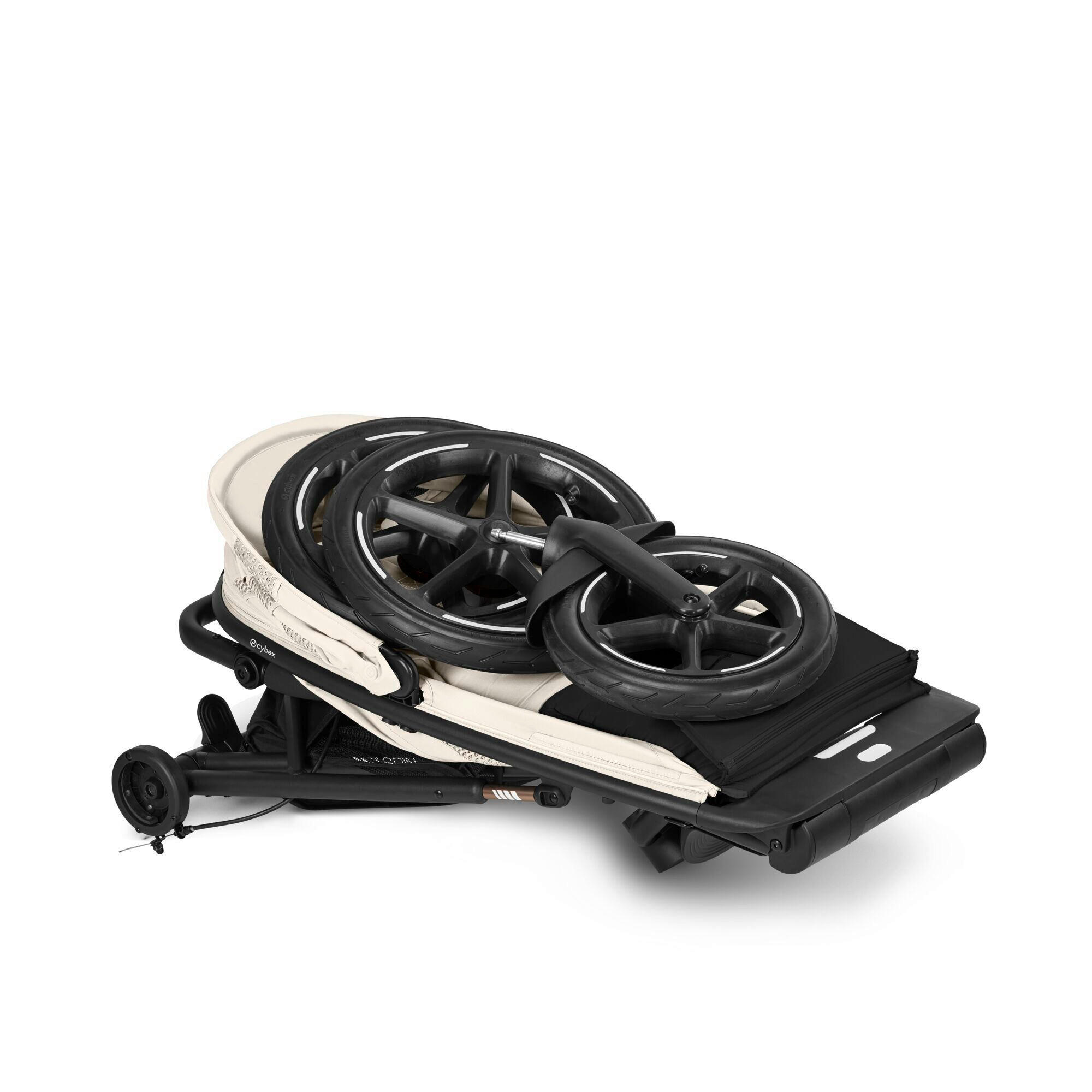 JOGGER Avi Spin  - Creme/Schwarz, LIFESTYLE, Textil (118,5/68,5/113cm) - cybex GOLD