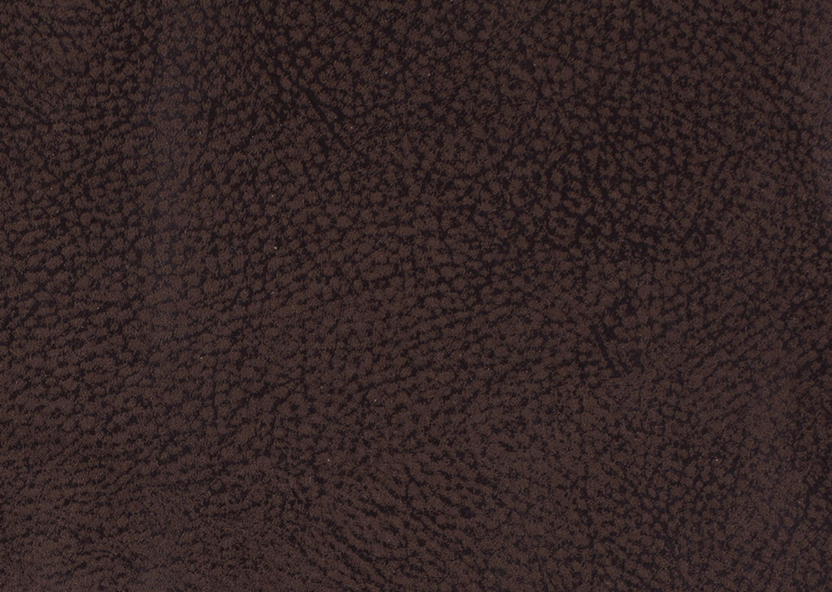 ECKSOFA in Mikrofaser Dunkelbraun  242/275 cm  - Dunkelbraun/Alufarben, Design, Textil/Metall (242/275cm) - Dieter Knoll