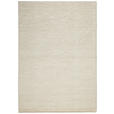 HANDWEBTEPPICH 90/160 cm Loop Creme  - Creme, Natur, Textil (90/160cm) - Linea Natura