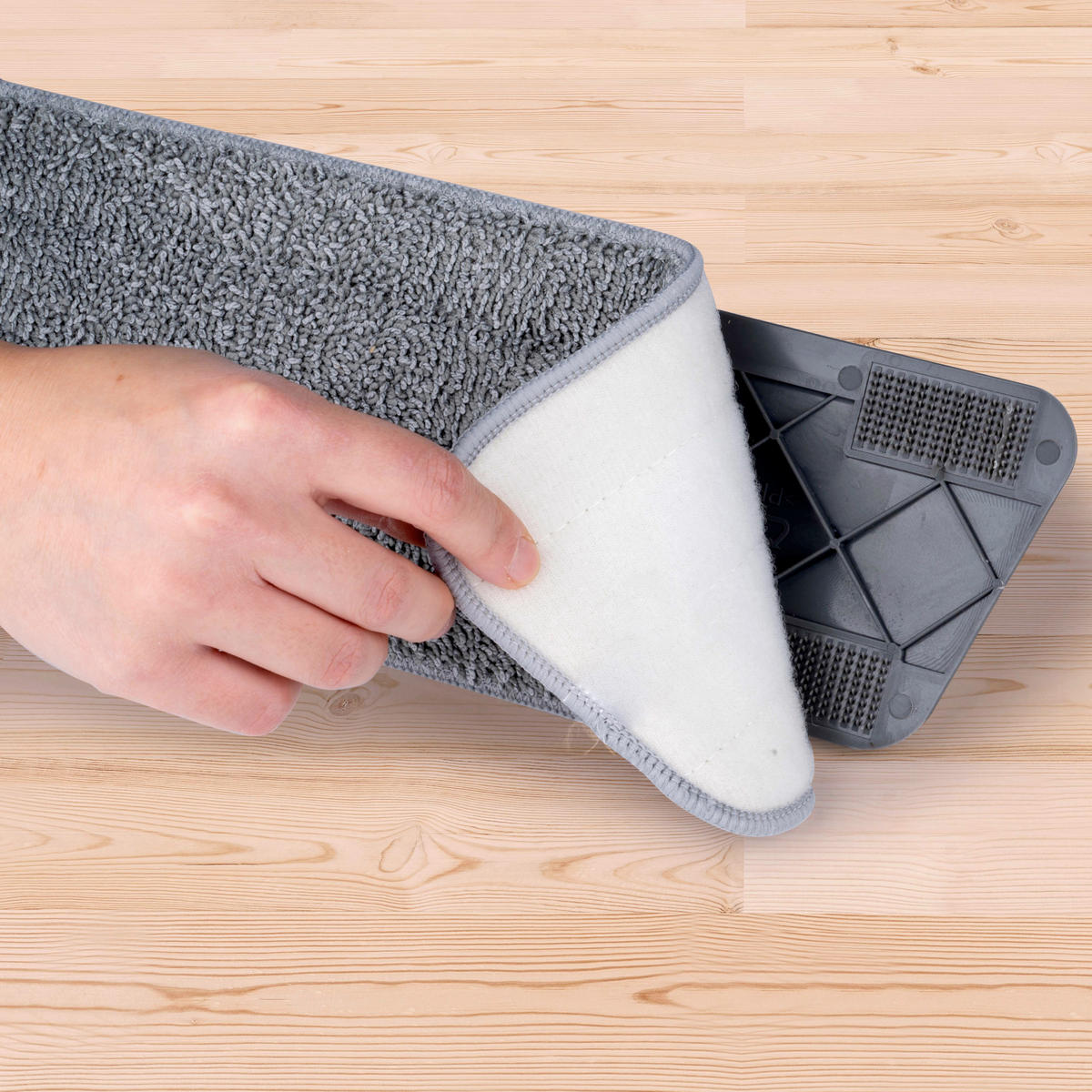 BODENWISCHER  - Transparent/Schwarz, Basics, Kunststoff/Textil (38,5/12/127cm) - Dirt Devil