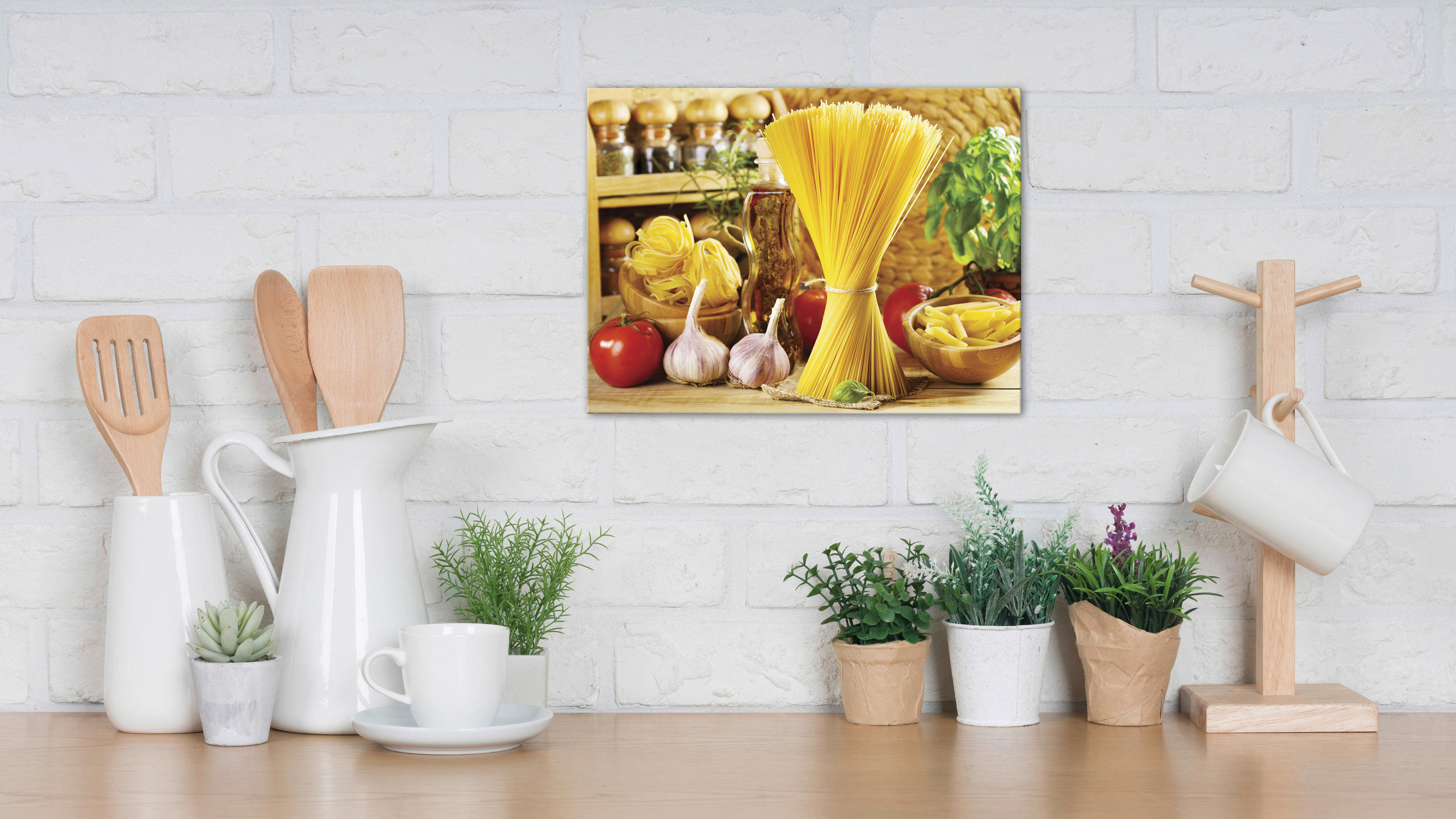 KEILRAHMENBILD Strand & Meer  - Multicolor, Basics, Holz/Papier (30/40cm)