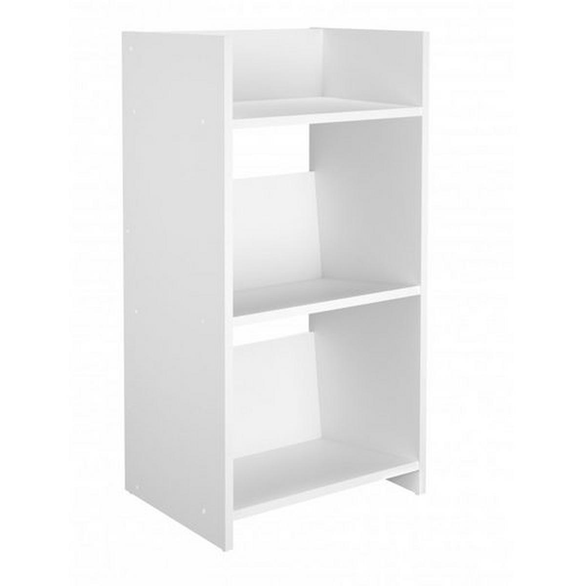 REGAL Weiß  - Weiß, KONVENTIONELL, Holzwerkstoff (50/118/38cm) - MID.YOU