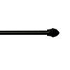 GARDINSTÅNGSET 125-220 cm  - svart, Basics, metall (125-220cm)