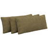 NIERENKISSEN  - Olivgrün, Konventionell, Textil (65/25cm) - Sit & More