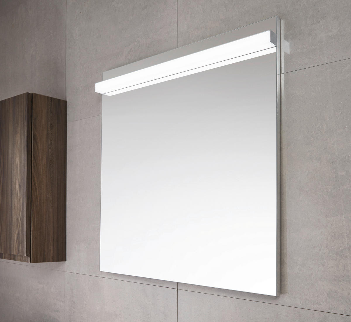 BADEZIMMERSPIEGEL 120/72/59 cm  - Klar, Design, Glas (120/72/59cm) - Novel
