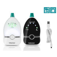 BABY ALARM  Easi Care  - bijela/crna, Basics, plastika - Babymoov