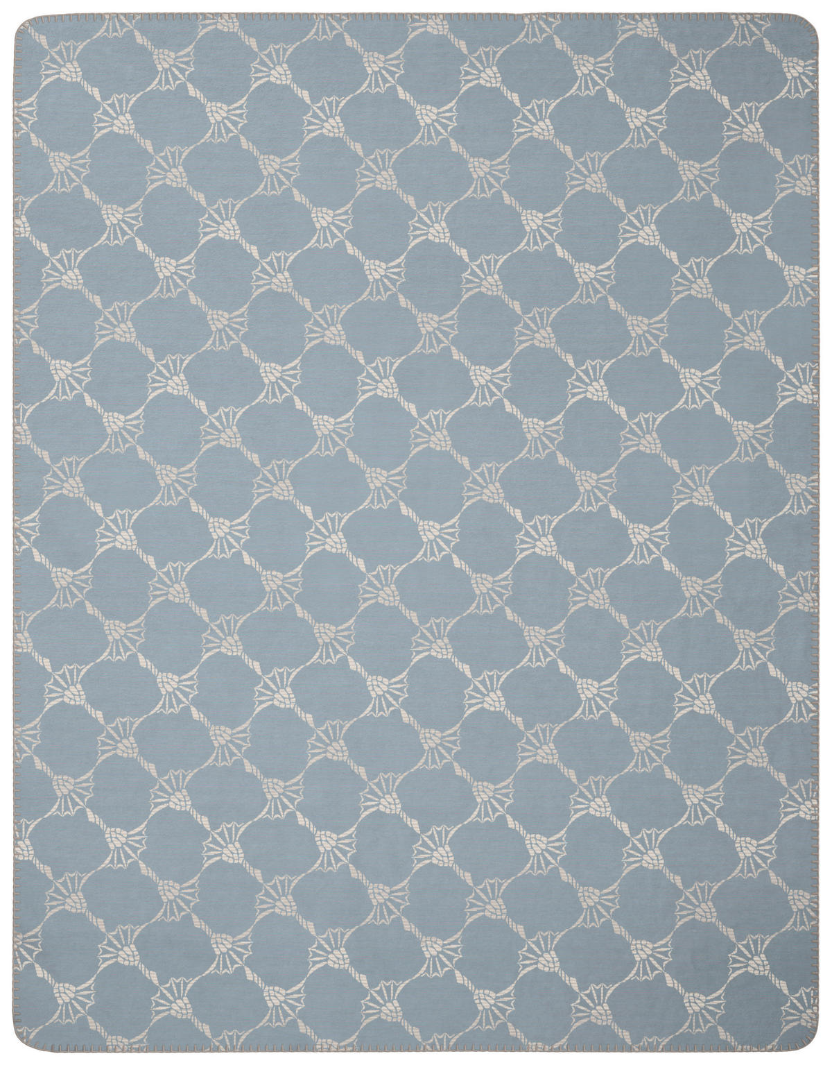 WOHNDECKE JOOP! FS 2026 150/200 cm  - Blaugrau/Hellgrau, Basics, Textil (150/200cm) - Joop!