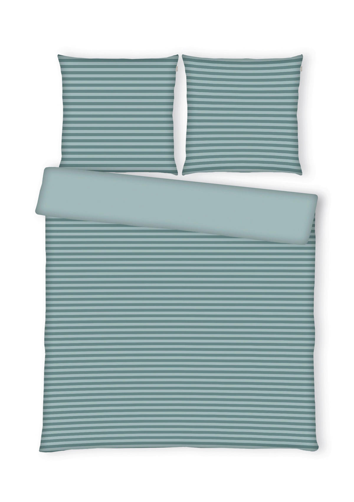 WENDEBETTWÄSCHE Renforcé 200/220 cm  - Salbeigrün, Basics, Textil (200/220cm) - Tom Tailor